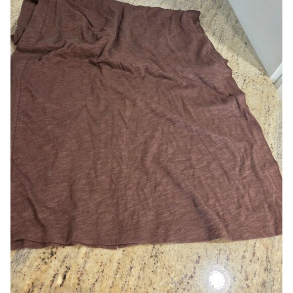 New! Naturals D&co Women’s Size S Brown Button Up Maxi Dress Linen Blend - Picture 15 of 16